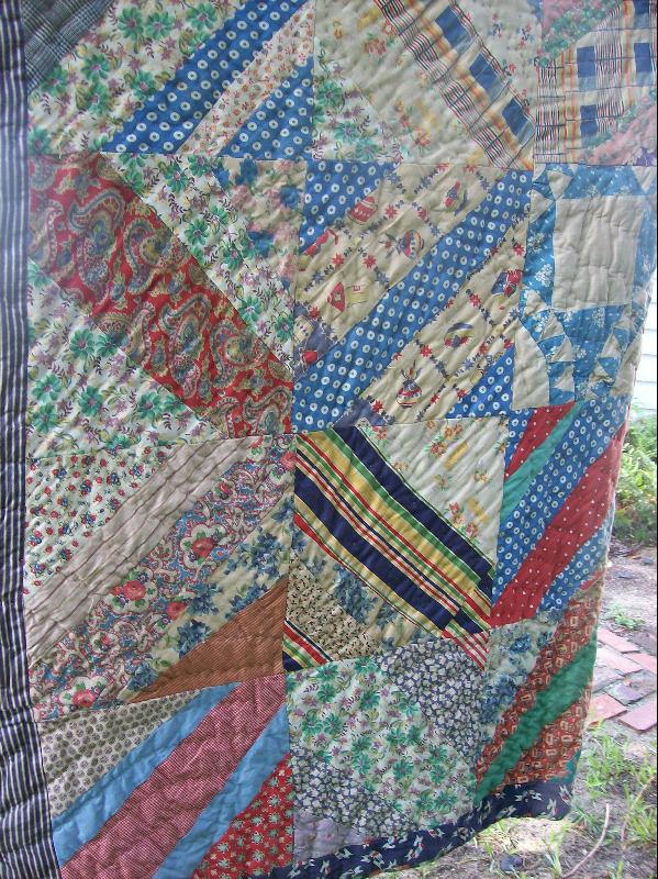 Random Pattern Quilt 1930's-50's