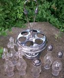 Meriden 6-Bottle Castor Set