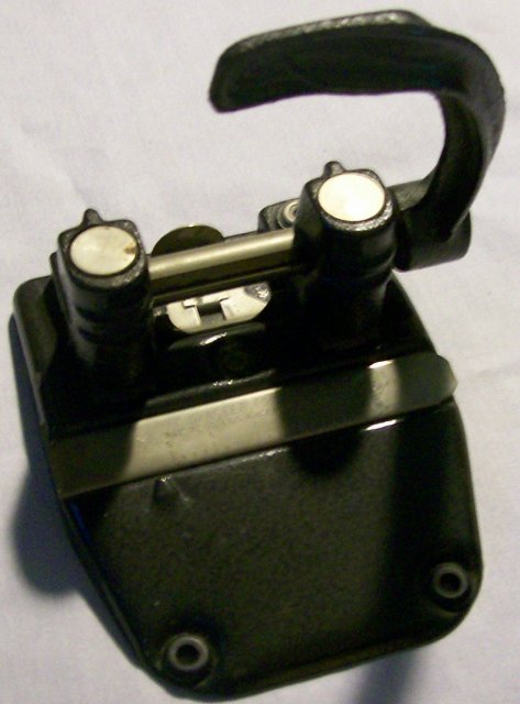 Steel Two-Post Office Paper Punch Master Products U.S.A. 1963+