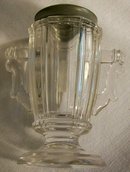 Riverside #76 Frosted Chick/Chicken Early American Pressed Glass Shaker