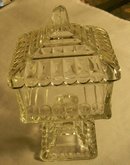 Jeanette Wedding Bowl Covered Candy Dish