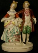 Occupied Japan Figurine: Colonial Couple