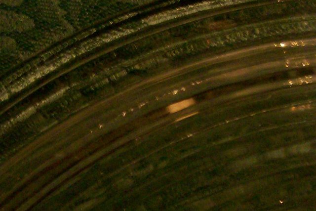 A. Hocking Manhattan Glass Relish Tray Clear 14