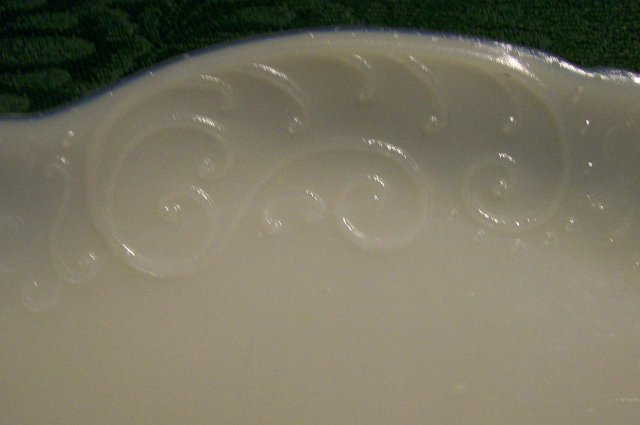 Scroll & Floral Opal Glass Tray