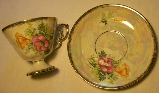 Fancy Cup & Saucer: