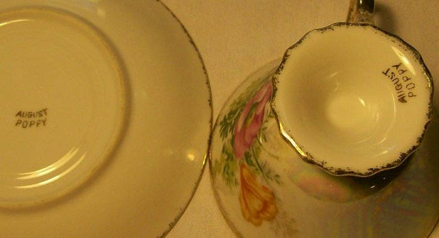 Fancy Cup & Saucer: