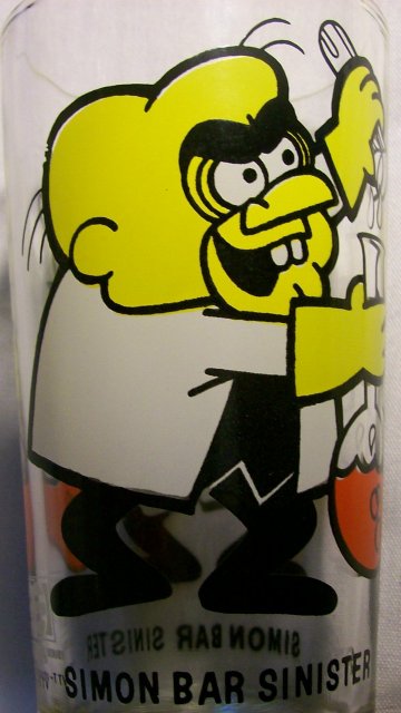 Pepsi/Leonardo TV Collector's Glass: Simon Bar Sinister