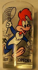 Pepsi/Walter Lantz Collector's Glass: Woody Woodpecker
