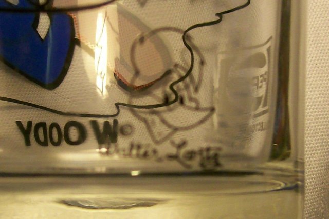 Pepsi/Walter Lantz Collector's Glass: Woody Woodpecker
