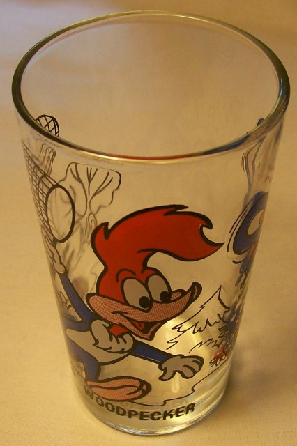 Pepsi/Walter Lantz Collector's Glass: Woody Woodpecker