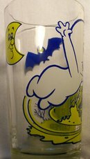 Casper the Friendly Ghost Collector's Glass Pepsi/Harvey Cartoons 1970's