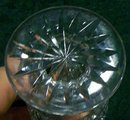 Brilliant Cut Glass Footed Toothpick Holder