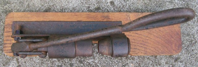 Reed's Rocket Nutcracker Early Version Oak Base