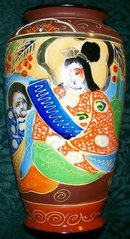 Satsuma-style Vase
