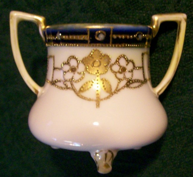 Noritake Nippon Gold-Encrusted Toothpick Holder