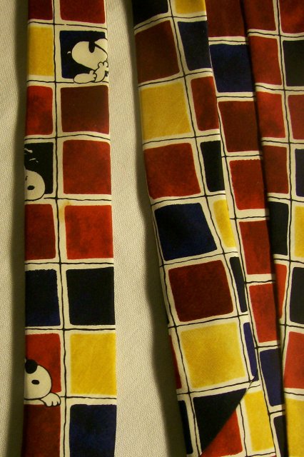 Peanuts/Snoopy/Joe Cool Silk Neck Tie