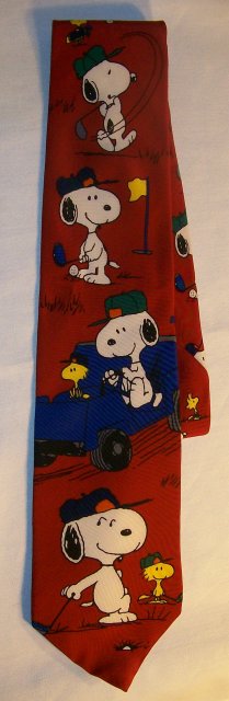 Peanuts/Snoopy Silk Neck Tie