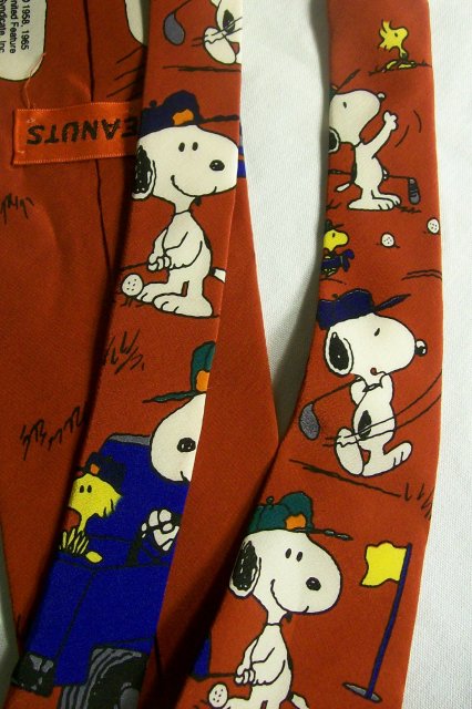 Peanuts/Snoopy Silk Neck Tie