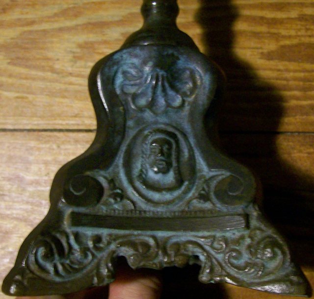 Bronze Altar Candlestick: 1800's