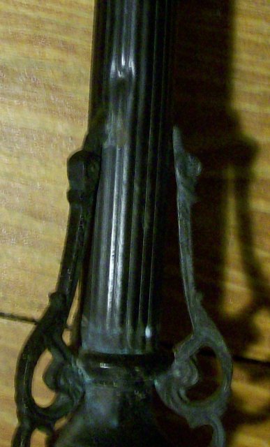 Bronze Altar Candlestick: 1800's