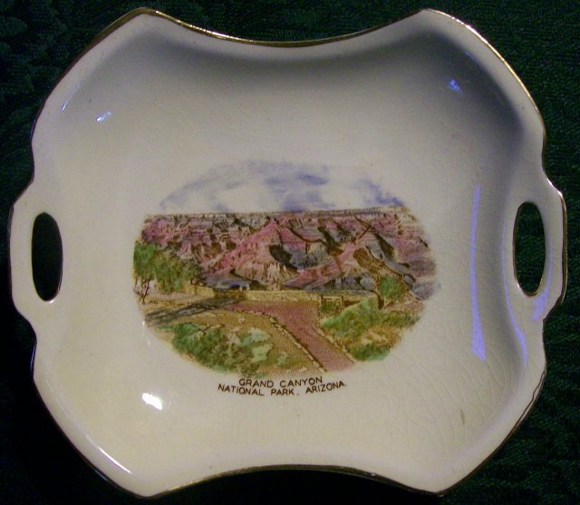 Grand Canyon Souvenir Ceramic Dish Jonroth/Royal Winton