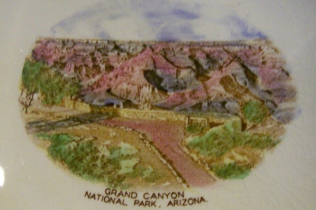 Grand Canyon Souvenir Ceramic Dish Jonroth/Royal Winton