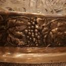 A BIG ARTDECO CRYSTAL VASE. LATVIA. Studija A/S L. Rosenthal
