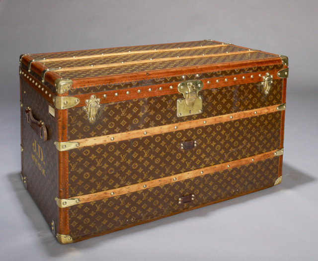 Louis Vuitton Vintage Trunk, circa 1920.