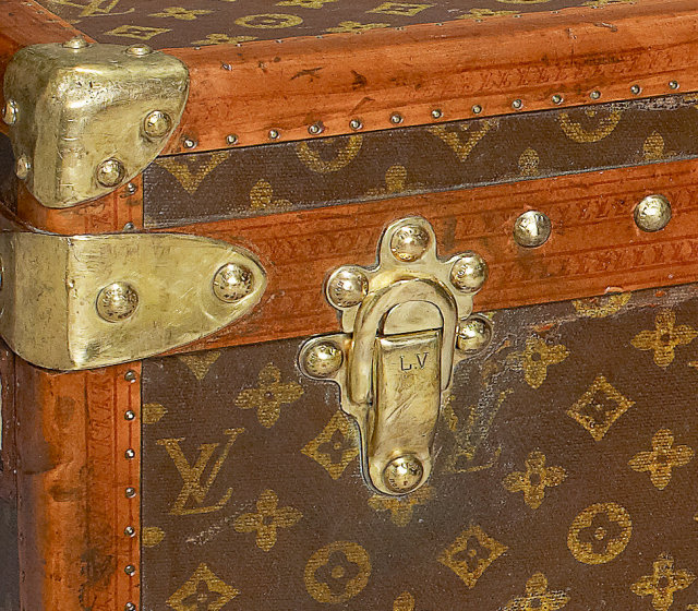 Louis Vuitton Vintage Trunk, circa 1920.
