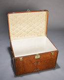 Louis Vuitton Vintage Leather Trunk, circa 1905.