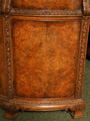 An English Oval / Elipse Shaped Partners Desk