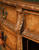 An English Oval / Elipse Shaped Partners Desk