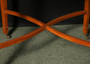 A Small Satinwood Center Table