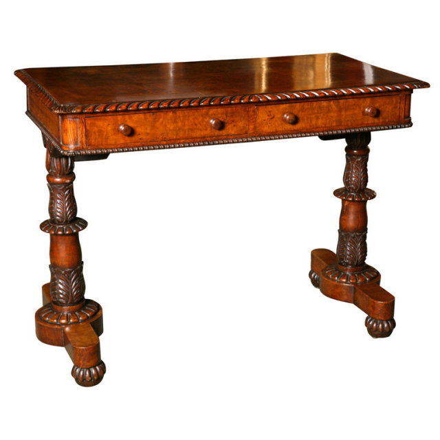 An English Antique Small Writing Table