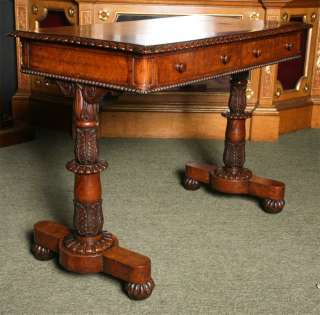 An English Antique Small Writing Table