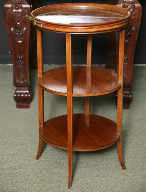 English Antique Tray Table