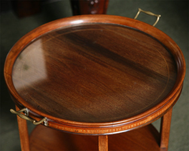 English Antique Tray Table