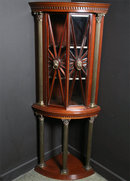 An Exceptional Corner Dislay Cabinet