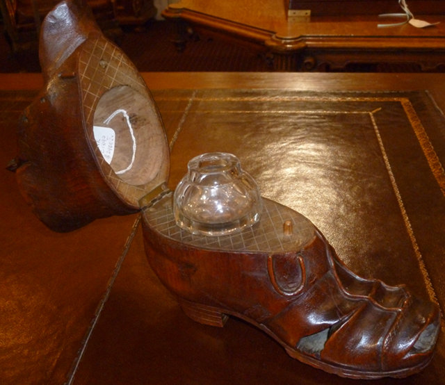 Black Forest Cat in a shoe.