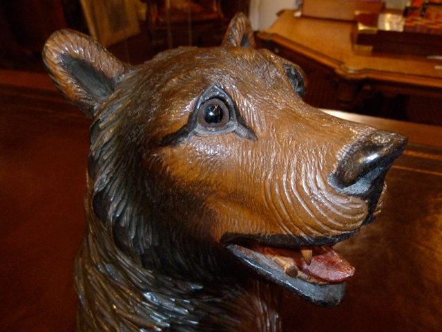 Black Forest Bear Tobacco Jar, circa 1900.