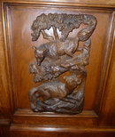 Horn and Antler Desk, circa 1890.