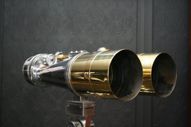 A Pair of WW II Big Eye Binoculars