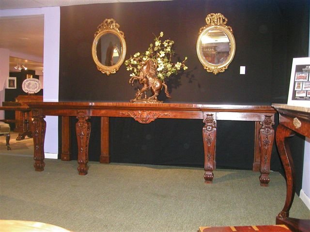 A Most Important English William IV Period Serving Table.