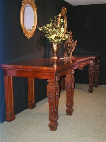 A Most Important English William IV Period Serving Table.