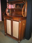 An English Antique Regency Rosewood Chiffonier.