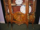 An Important 19th C French Kingwood Vitrine in the manner of Vernis Martin.