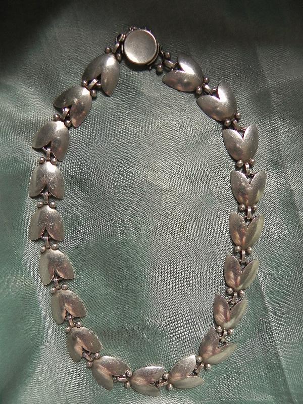 Georg Jensen TULIP Necklace design #66 Denmark