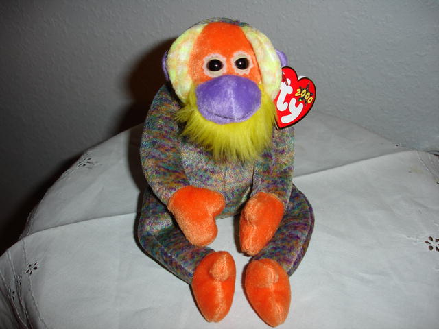 Ty Beanie Baby Monkey