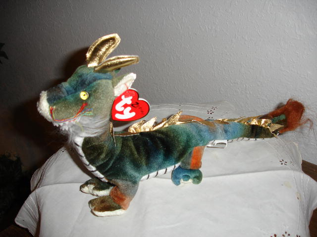 Ty Beanie Baby Zodiac Dragon