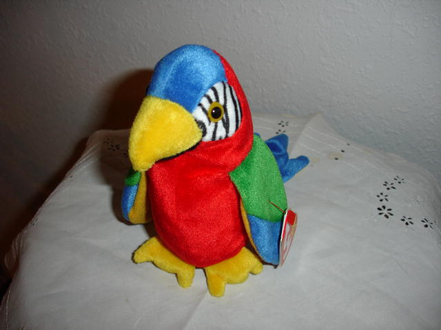 Ty Beanie Baby Parrot